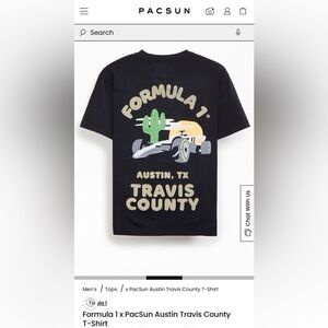 Formula 1 x PacSun Austin Travis County T-Shirt